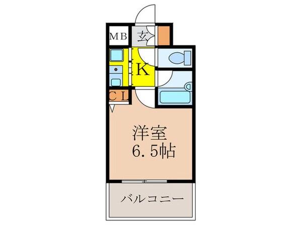 ダイアパレス新大阪宮原(703)の物件間取画像